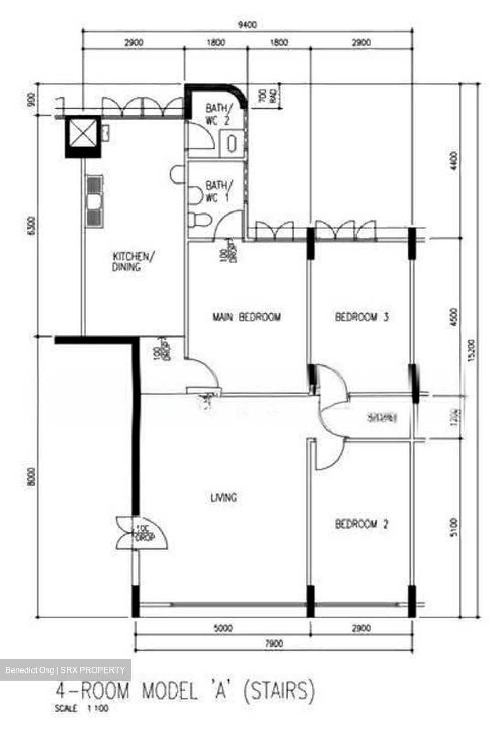 Blk 129 Lorong Ah Soo (Hougang), HDB 4 Rooms #631597421